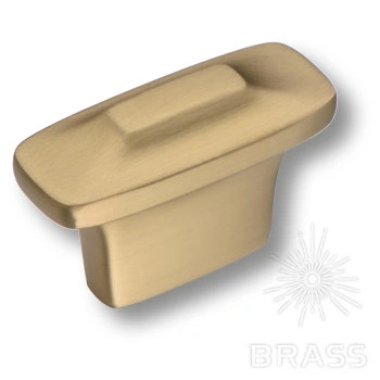 Brass Ручка кнопка 4111 016MP35 матовое золото 16 мм фото 1