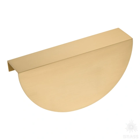 Brass Ручка торцевая 1233-200-Champagne Gold матовая латунь фото 1