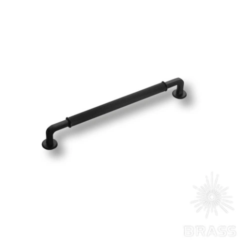 Brass Ручка рейлинг 2160 0192 Matt Black матовый чёрный 192 мм фото 1