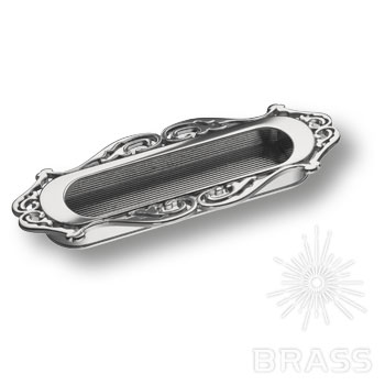 Brass Ручка врезная 15.101.96.07 глянцевый хром 96 мм фото 1