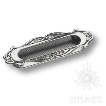 Brass Ручка врезная 15.101.96.07 глянцевый хром 96 мм фото 1