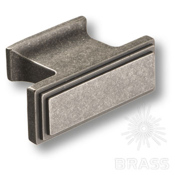 Brass Ручка скоба 4237 0016 OSM старое серебро 16 мм фото 1