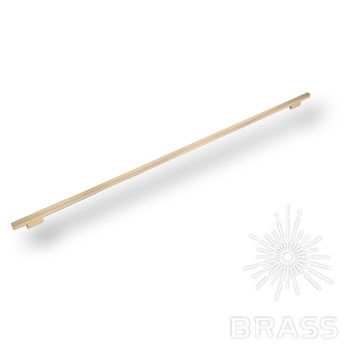 Brass Ручка скоба 7345 0960 0003 BB-BB матовое золото 960 мм фото 1