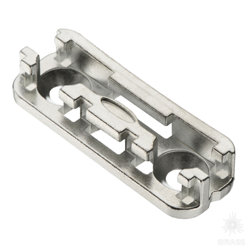 Brass 11.01.505-0 Стыковой соединитель "NIGIRI" универсальный, цамак фото 1