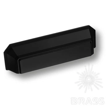 Brass Ручка раковина 1168 096MP24 чёрный матовый 96 мм фото 1