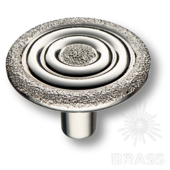 Brass Ручка кнопка 15.388.38 DIA 15 глянцевое серебро фото 1