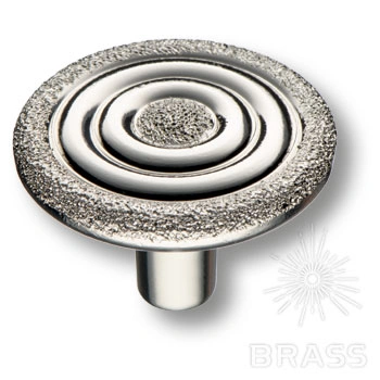 Brass Ручка кнопка 15.388.38 DIA 15 глянцевое серебро фото 1