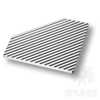Brass Ручка кнопка 2075.064 Chrome глянцевый хром 64 мм фото 1