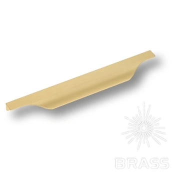 Brass Ручка торцевая 8918 0256 BB матовое золото 256 мм фото 1