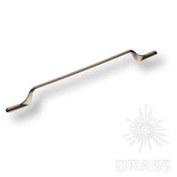 Brass Ручка скоба 7394.0224.017 шёлковый никель 224 мм фото 1
