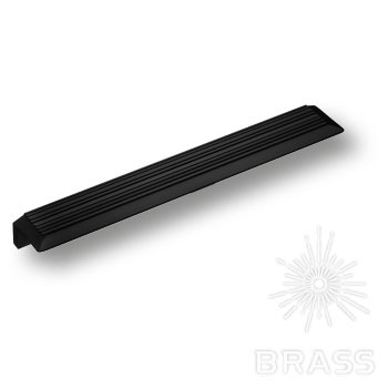 Brass Ручка скоба 9060 0224 AL6-AL6 чёрный 224 мм фото 1