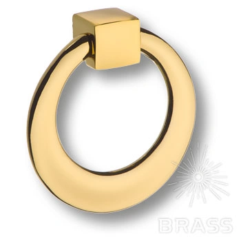 Brass Ручка кольцо 4625 0060 GL-GL глянцевое золото фото 1