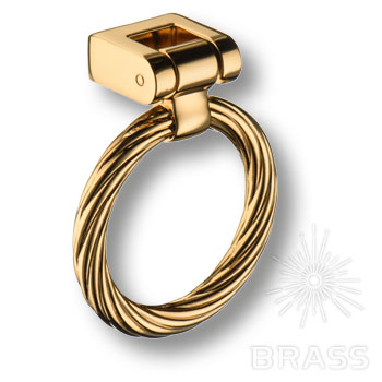 Brass Ручка кольцо 15.203.00.19 глянцевое золото фото 1
