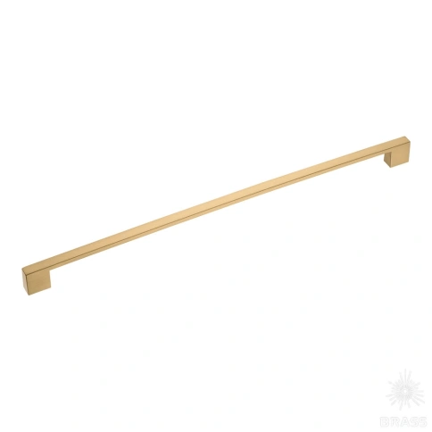 alt="Купить Ручка скоба 1040-416-Champagne Gold матовая латунь 416 мм Brass. Мебельная фурнитура оптом и в розницу."