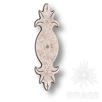 Brass Подложка для мебельных ручек 15.614.P12.16 старое серебро фото 1