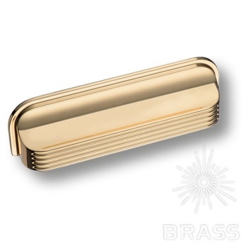 Brass Ручка раковина 1169 096MP11 глянцевое золото 96 мм фото 1