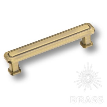 Brass Ручка скоба 1101 096MP30 состаренная латунь 96 мм фото 1