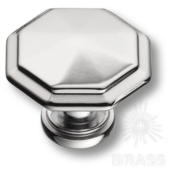 Brass Ручка кнопка 15.309.01.07 глянцевый хром фото 1