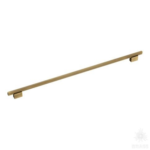 Brass Ручка скоба 2552-013-480 латунь состаренная латунь 480 мм фото 1
