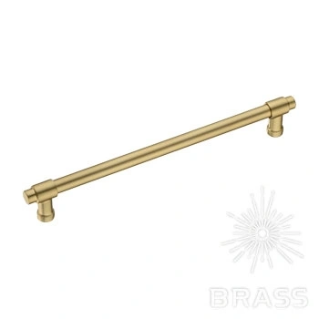 Brass Ручка рейлинг 4686 0224 GB-GB матовая латунь 224 мм фото 1
