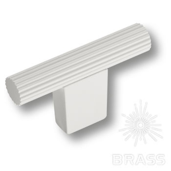 Brass Ручка кнопка модерн 7451.0060.744 белый фото 1