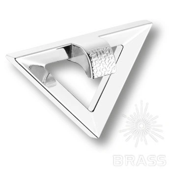 Brass Ручка скоба 7430.032 Chrome глянцевый хром 32 мм фото 1