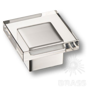 Brass Ручка кнопка эксклюзивная коллекция 15.383.40.07 глянцевый хром фото 1