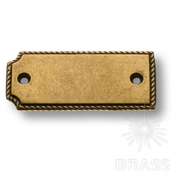 Brass Накладка декоративная морская коллекция 4466.0025.002 старая бронза фото 1