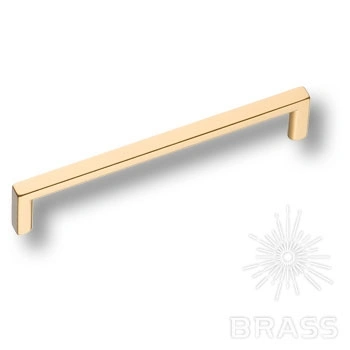 Brass Ручка скоба 6763-200 матовое золото 192 мм фото 1