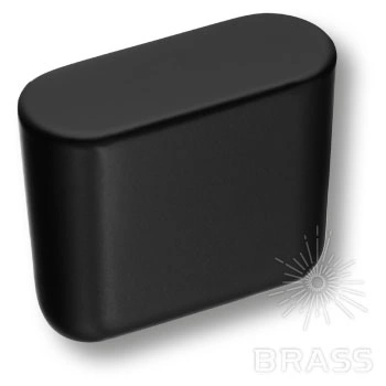 Brass Ручка кнопка модерн 8171-032 черный фото 1