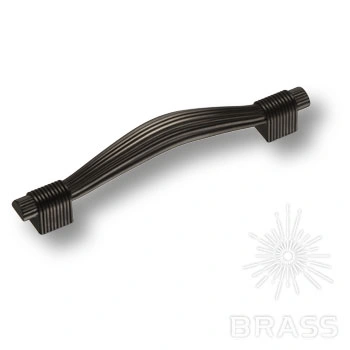 Brass Ручка скоба 7492-825 серебро 96 мм фото 1