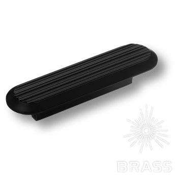 Brass Ручка скоба 9020 0064 AL6 чёрная 64 мм фото 1