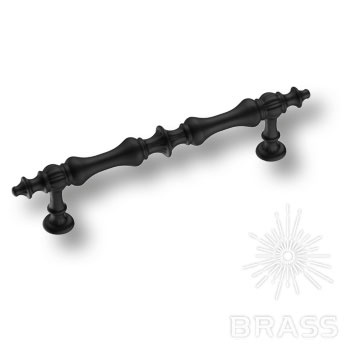 Brass Ручка скоба SEHZADE-85-96 черный 96 мм фото 1