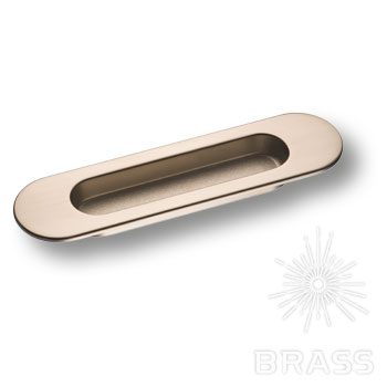 Brass Ручка врезная 3921-038 никель фото 1