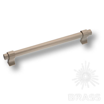 Brass Ручка скоба 8720 0192 NB-NB никель 192 мм фото 1
