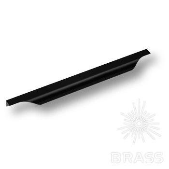 Brass Ручка торцевая 8918 0256 AL6 чёрный 256 мм фото 1