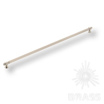 Brass Ручка рейлинг 9380 0640 NB-NB матовый никель 640 мм фото 1