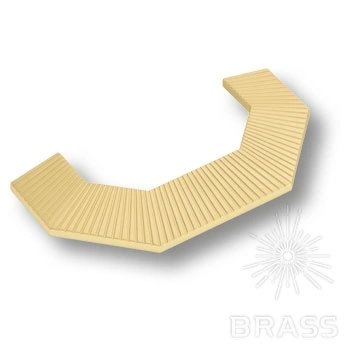 Brass Ручка скоба 1213 128MP35 матовое золото 128 мм фото 1