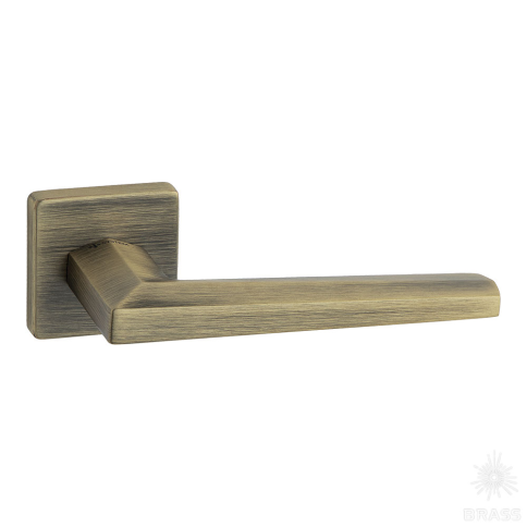 Brass Ручка дверная HA239RO11 ABM LUNA состаренная латунь фото 1