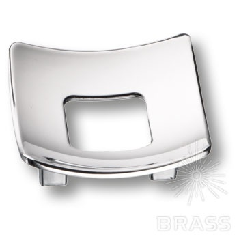 Brass Ручка кнопка 282032MP02 глянцевый хром 32 мм фото 1