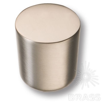 Brass Ручка кнопка 8161-038 сатиновый никель фото 1