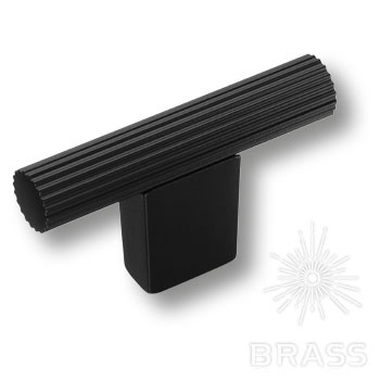 Brass Ручка кнопка модерн 7451.0060.865 черный фото 1