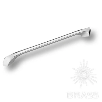 Brass Ручка скоба 303-320-Chrome глянцевый хром 320 мм фото 1