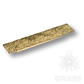 Brass Ручка скоба 4312 0128 GL глянцевое золото 128 мм фото 1