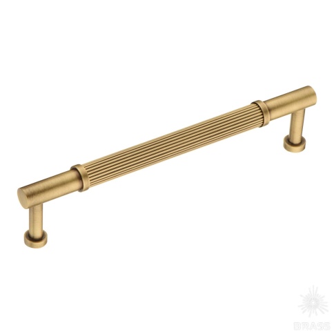 Brass Ручка скоба 25125-013-160 латунь состаренная латунь 160 мм фото 1
