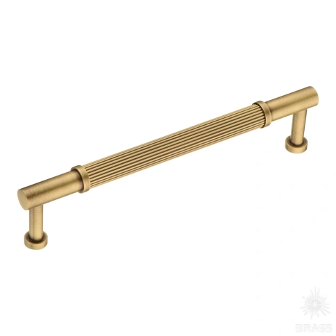 Brass Ручка скоба 25125-013-160 латунь состаренная латунь 160 мм фото 1