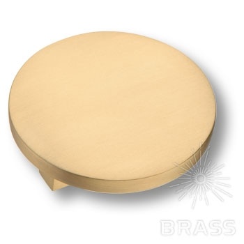 Brass Ручка кнопка 7207 0060 GB-GB матовая латунь 32 мм фото 1