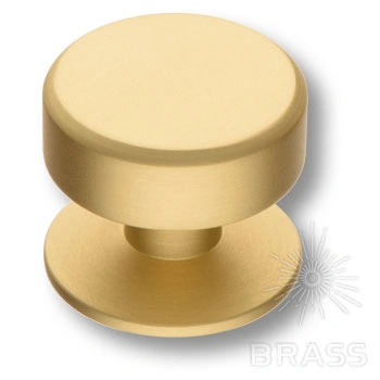 Brass Ручка кнопка 4238 002PC35 матовое золото фото 1