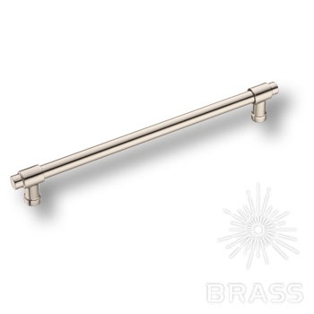 Brass Ручка рейлинг 4686 0224 PN-PN глянцевый никель 224 мм фото 1