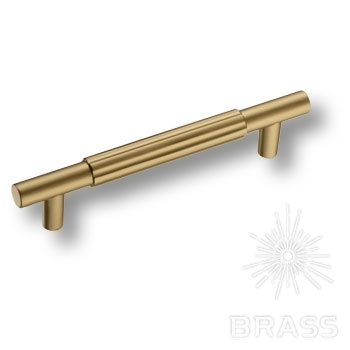 Brass Ручка скоба 15.299.128.36 полированная латунь 128 мм фото 1